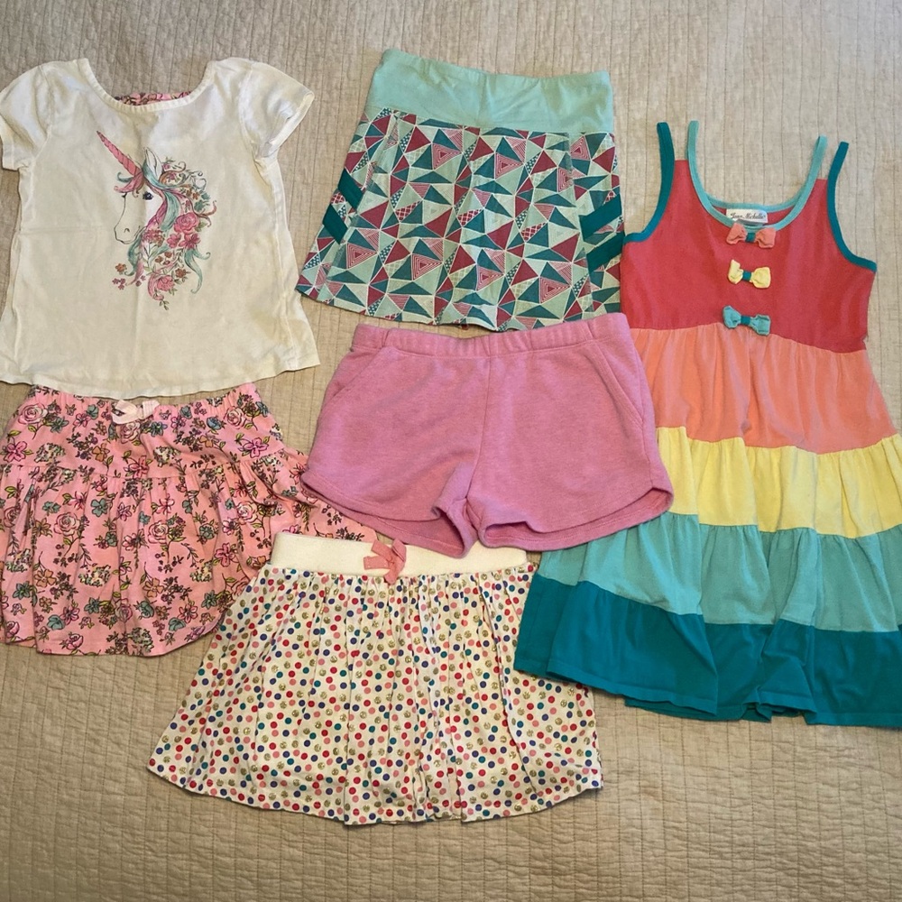 Colorful Skort Clothing Bundle